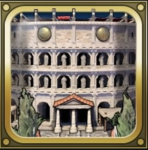 Icono del Coliseo en Civilization VII