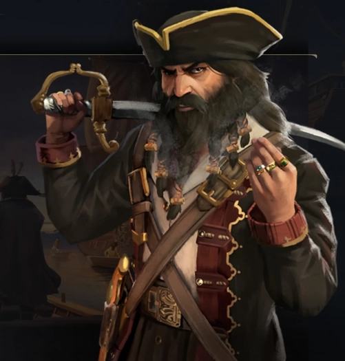 Barbanegra en Civilization VII