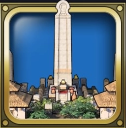 Icono de la Maravilla Gran Estela en Civilization VII