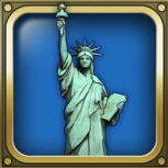 Icono de la Estatua de La Libertad en Civilization VII